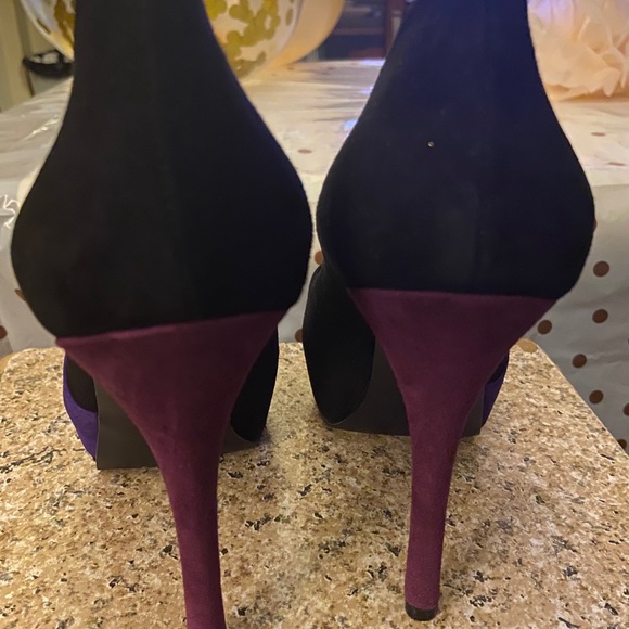 Women, GUESS Isila, multicolor SUEDE heels - Picture 5 of 8